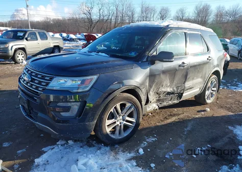 2017 Ford Explorer Xlt from USA, damaged, VIN 1FM5K8D8XHGA96961